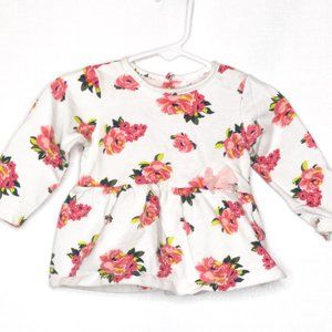 Child of Mine Carters 12M Girl Floral Blouse